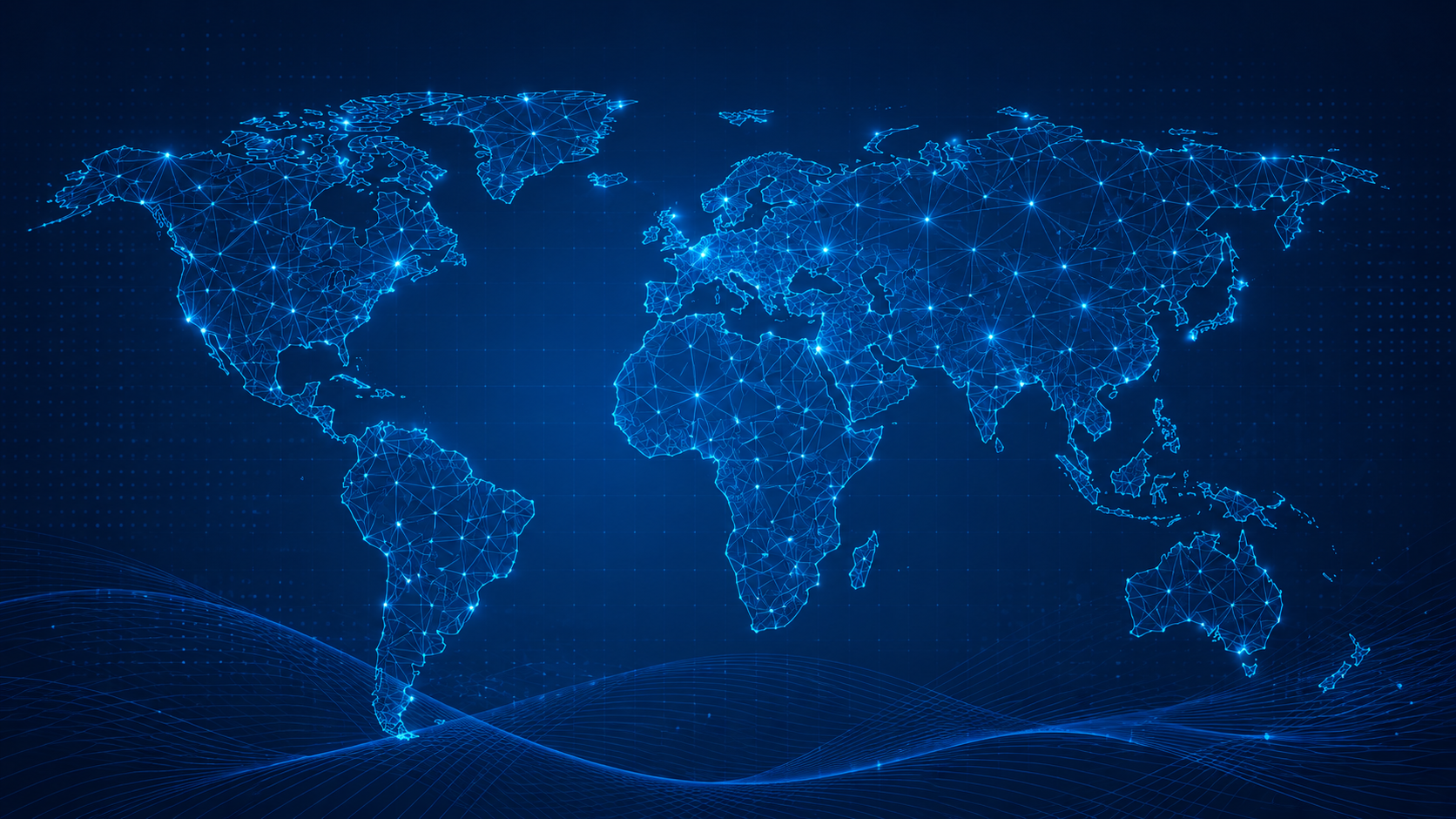 World map showing Medifodil Smart Pharma Solutions presence in India, USA, Canada and Dubai